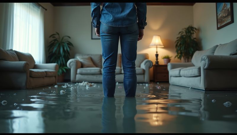 Burst Pipe Cleanup in Napa, CA