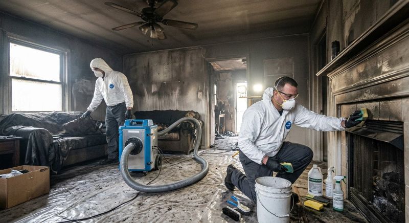 Fire Damage Cleaning in Scottsdale, AZ