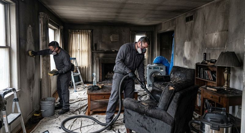 House Fire Recovery in Gilbert, AZ