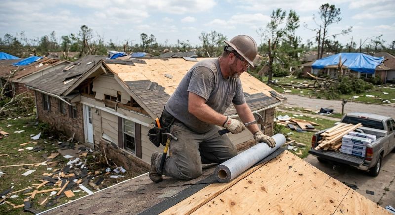 Storm Damage Repair in Olathe, KS