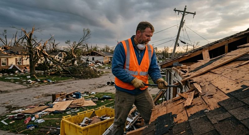 Tornado Damage Repair in Olathe, KS